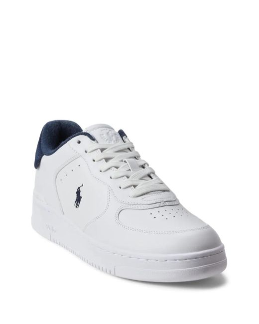 Polo Ralph Lauren White Polo Pony Sneakers for men