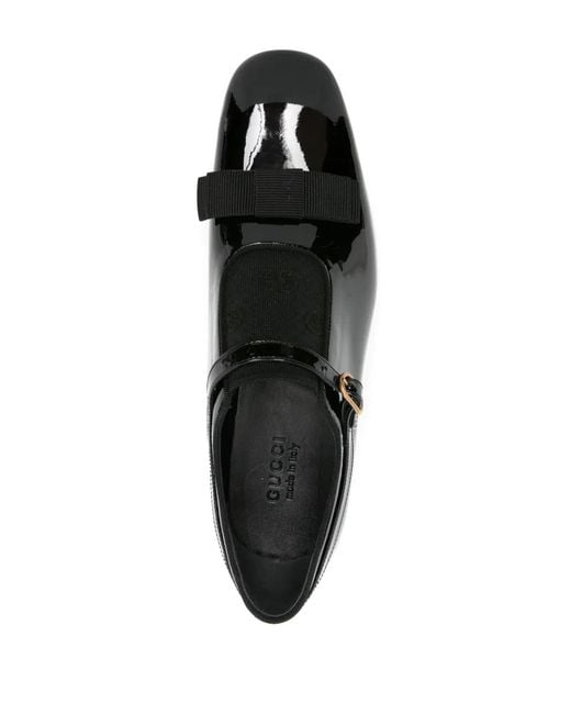 Gucci Black Loafer With GG Canvas for men