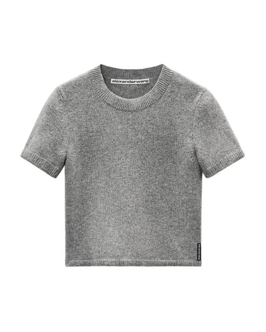 Alexander Wang デコラティブ Tシャツ Gray