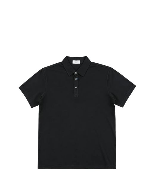 Heritage Black Short-Sleeve Polo Shirt for men