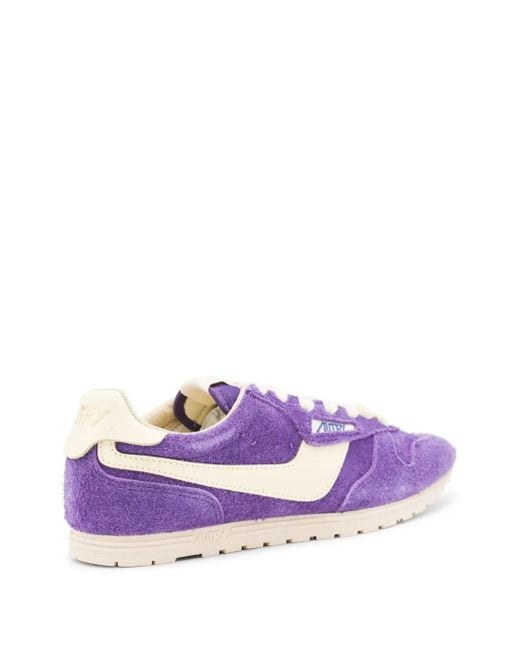 Autry Purple Windspin Sneakers