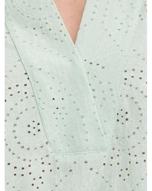 Mos Mosh Green V-Neck Top