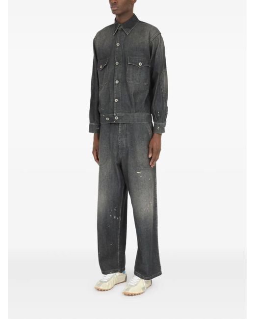 メンズ Maison Margiela デニムジャケット Black