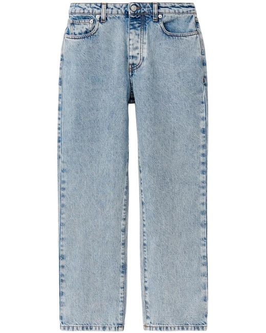 Fabiana Filippi Blue Straight-Leg Jeans