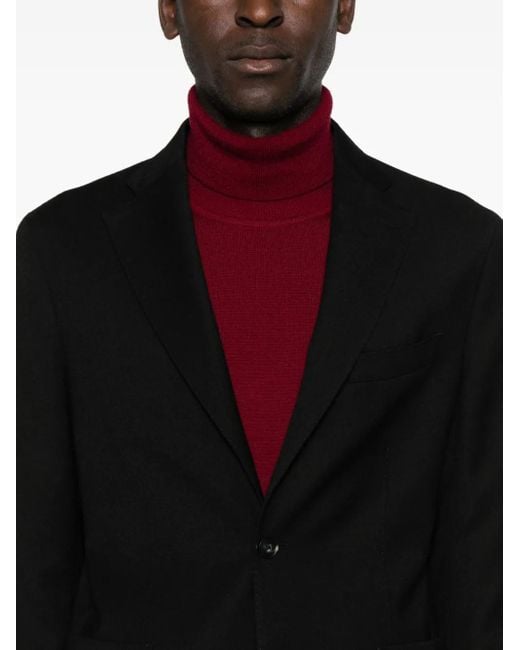Blazer de lana Manuel Ritz de hombre de color Black