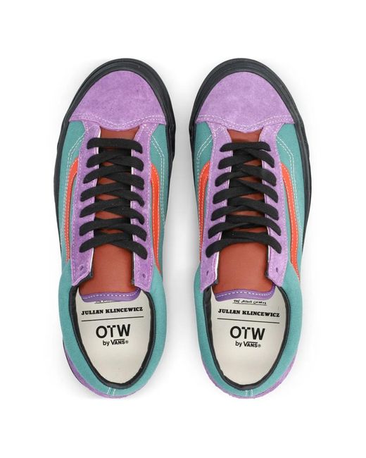Vans Blue X Julian Klincewicz Otw Old Skool 36 Lace Up Sneakers