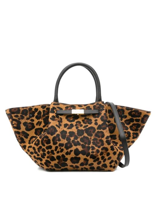 DeMellier London Brown Medium New York Tote Bag