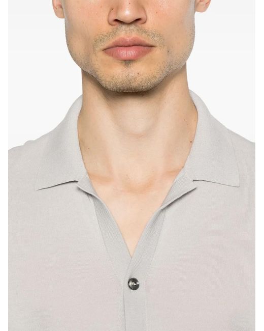 Ballantyne White Cotton Shirt for men