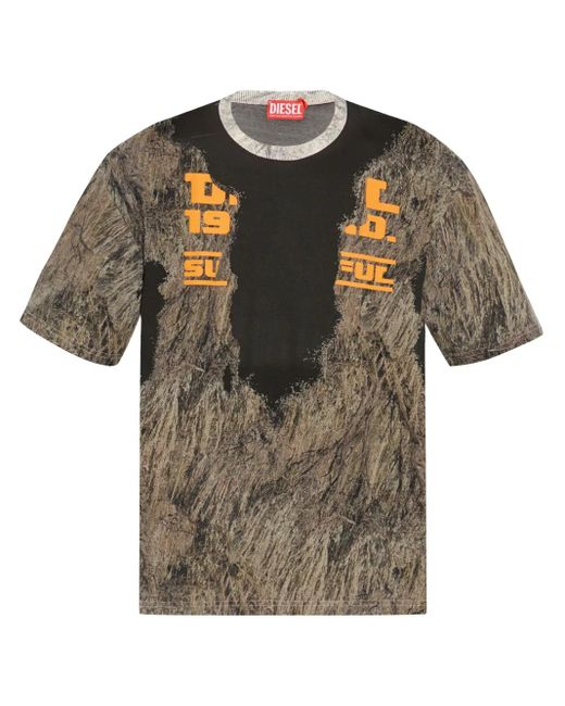 DIESEL Green T-Boxt T-Shirt for men