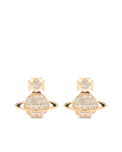 Pendientes de latón Vivienne Westwood de color Metallic