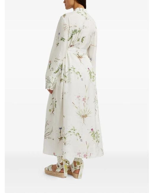 Erdem ロングスリーブ ドレス White