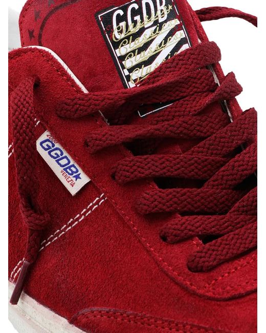 Golden Goose Deluxe Brand Red Soul Star Sneakers for men