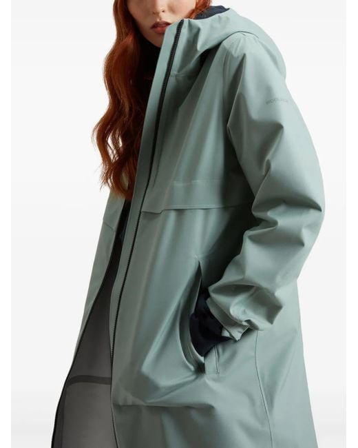 Woolrich Green Light Stretch Parka Coat