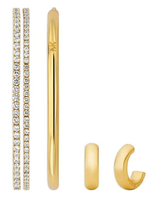 Michael Kors Yellow Embellished Bracelet Set