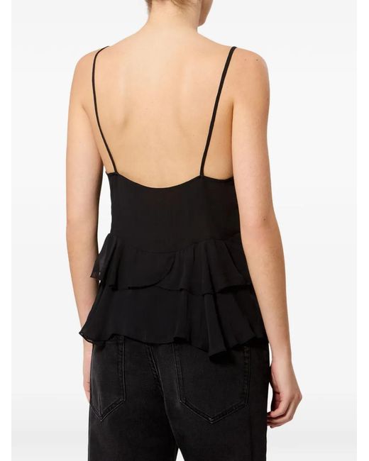 Isabel Marant Black Briara Top