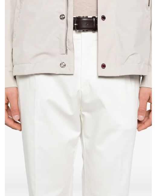 Barba Napoli White Pantalon Napoli for men