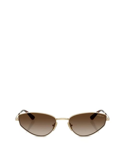Vogue Eyewear Metallic Cat-Eye Sunglasses