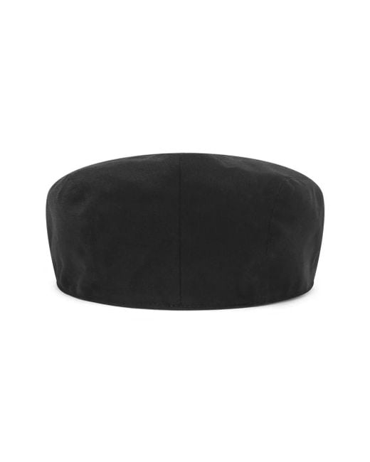Dolce & Gabbana Black Plain Flat Cap for men