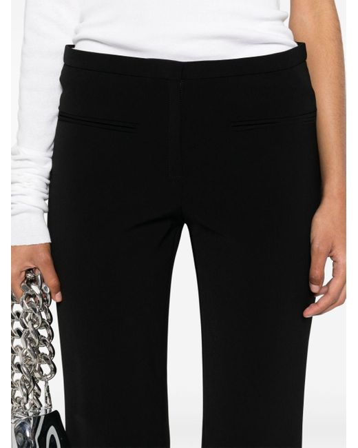 Courreges Black Heritage Flared Trousers