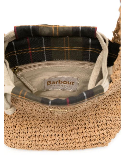 Barbour White Small Lily Shoulder Bag