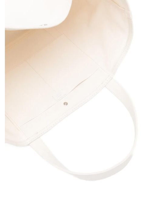 Totême White Organic-Cotton Beach Tote Bag
