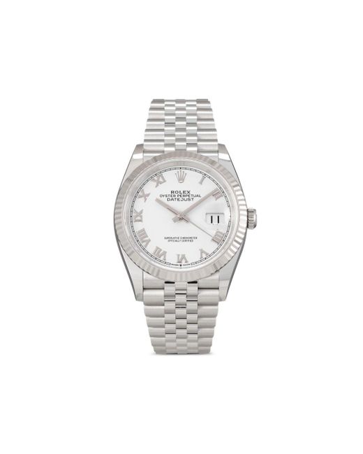 Rolex White 2024 Unworn Datejust 36Mm