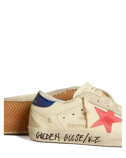 Golden Goose Deluxe Brand Pink Super Star Penstar Sneakers
