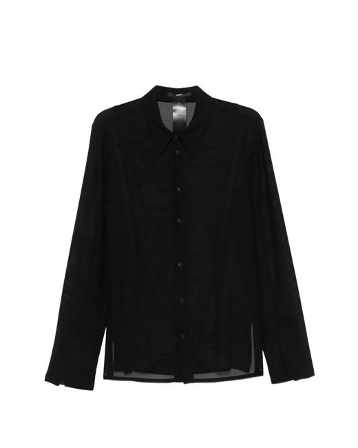 SAPIO Button-Up Shirt in het Black
