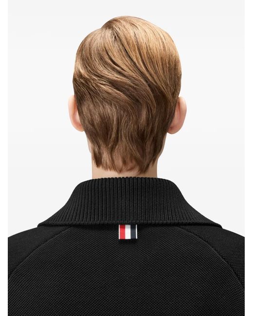 Thom Browne Black Patch-Pocket Jacket