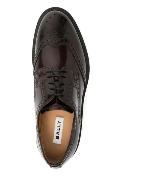 Derby Eduard di Bally in Black da Uomo