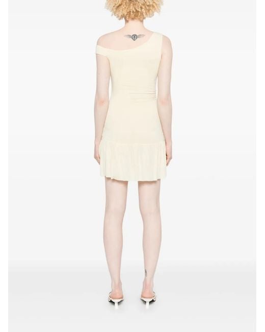 MANURI Coco Mini-Jurk in het Natural