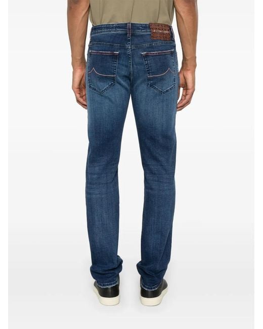 Jacob Cohen Blue Bard Jeans for men