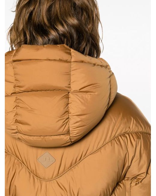 J.Lindeberg Natural Coyote Belted Padded Jacket