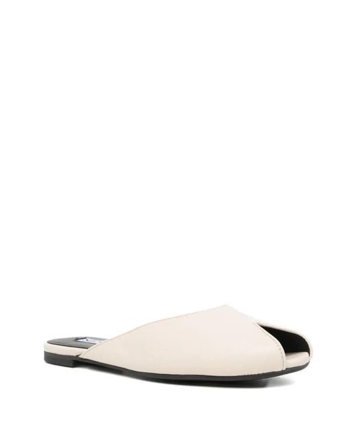 Senso White Colette Peep-Toe Sandals