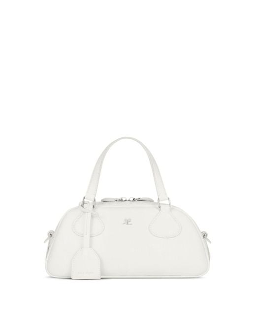 Courreges White Friday Tote Bag