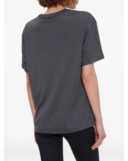 EA7 Black Logo-Plaque T-Shirt
