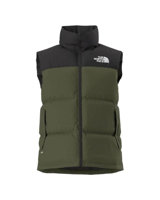 The North Face Green 1996 Retro Nuptse Gilet for men