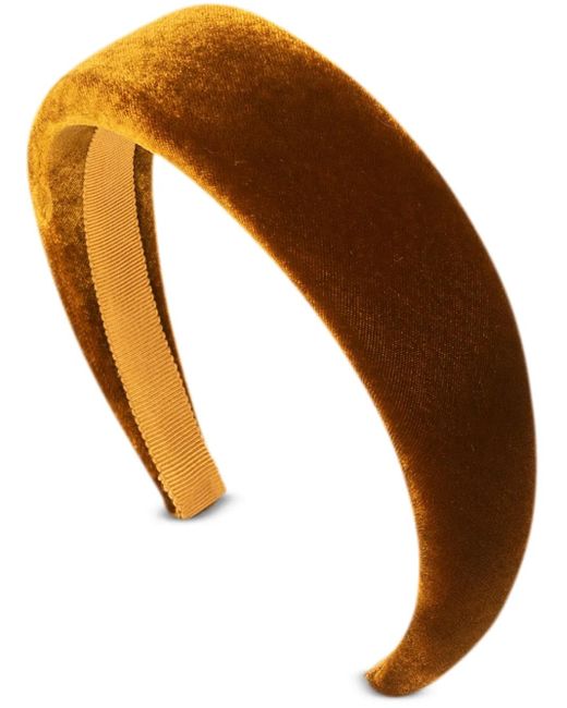 Jennifer Behr Brown Kate Velvet Headband