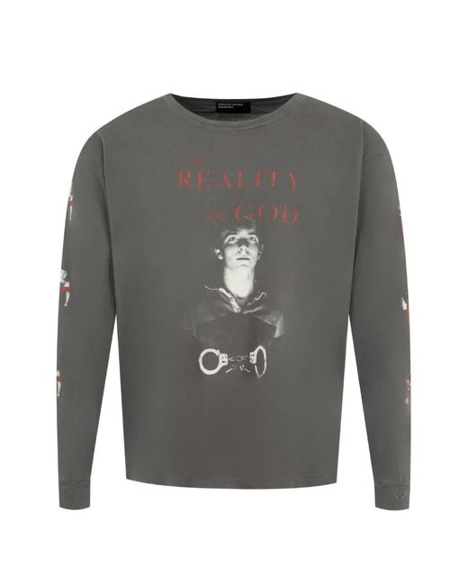 Enfants Riches Deprimes Gray T-Shirt The Reality Of God for men