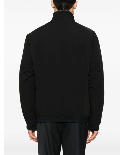 Boss Black Logo-Patch Padded Jacket for men