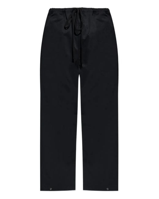 Fear Of God Blue Drawstring-Fastening Trousers for men