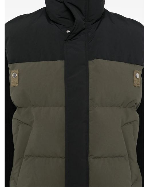 メンズ Sacai ノースリーブ ダウンジャケット Black