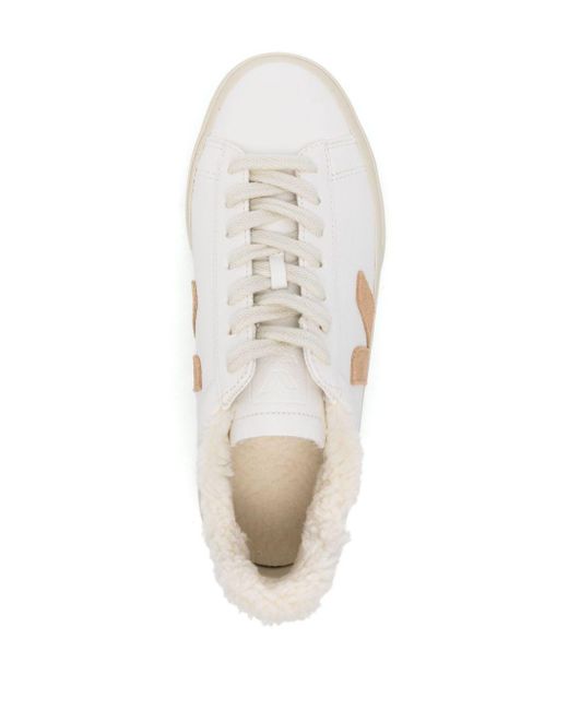 Veja White Campo Winter Chromefree Sneakers