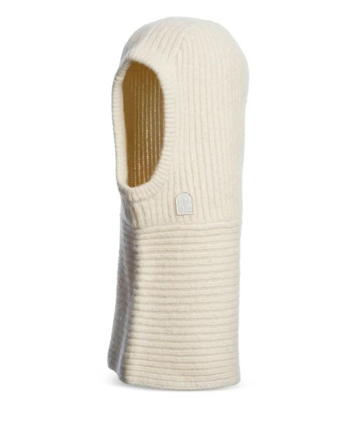 Parajumpers White Ribbed Balaclava