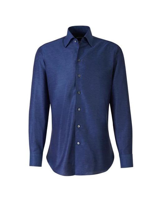 Fray Blue Cannes Long-Sleeves Shirt for men