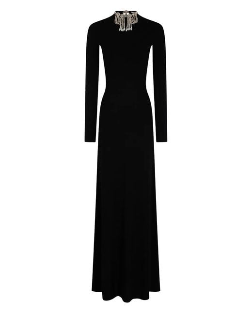 Rabanne Blue Maxi Backless Dress