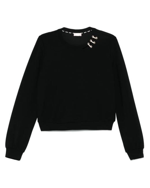 Liu Jo Black Sweatshirt