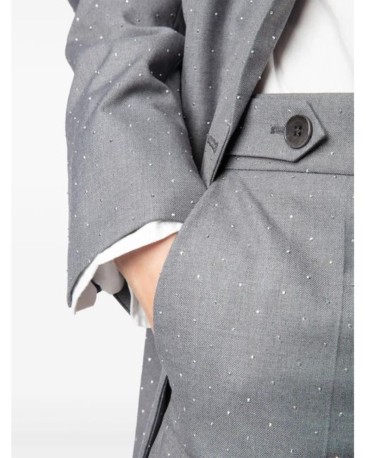Zadig & Voltaire Gray Panny Trousers