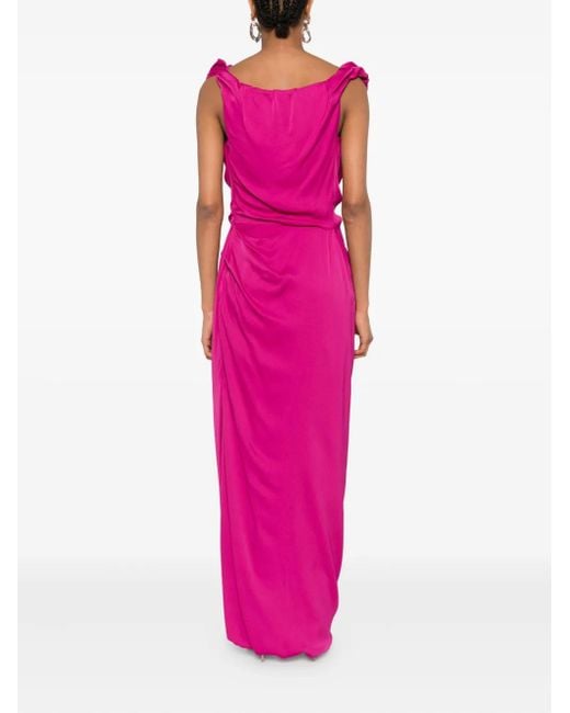 Vivienne Westwood Pink Ginnie Amber Kleid