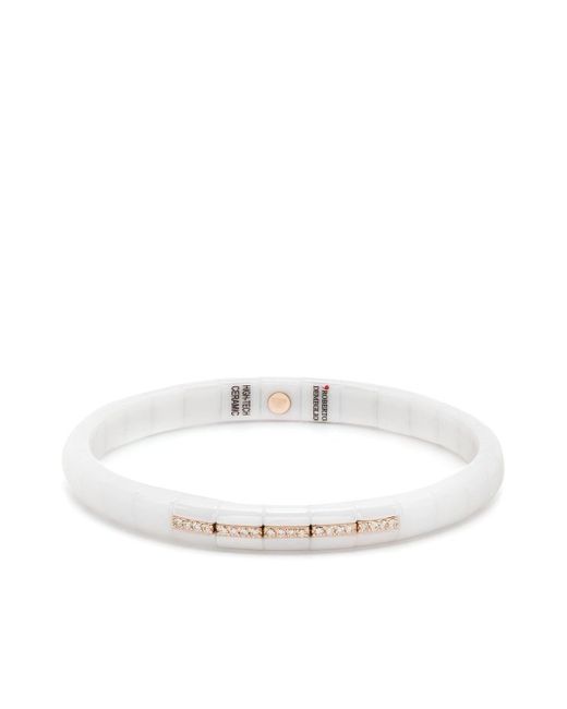 ’ROBERTO DEMEGLIO White Wraparound-style Bracelet
